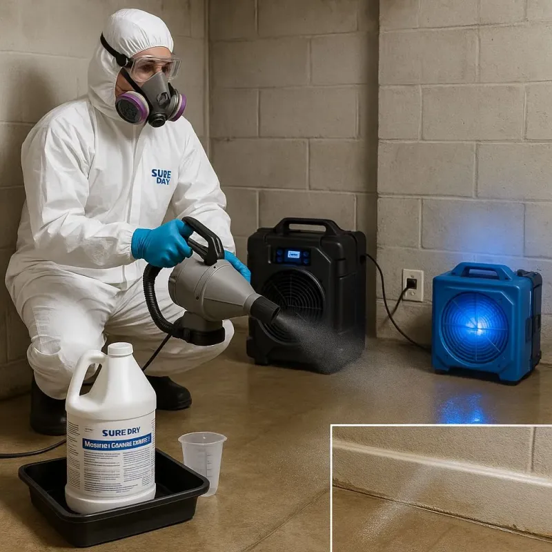 Sanitization and Odor Removal process in Centreville, MD
